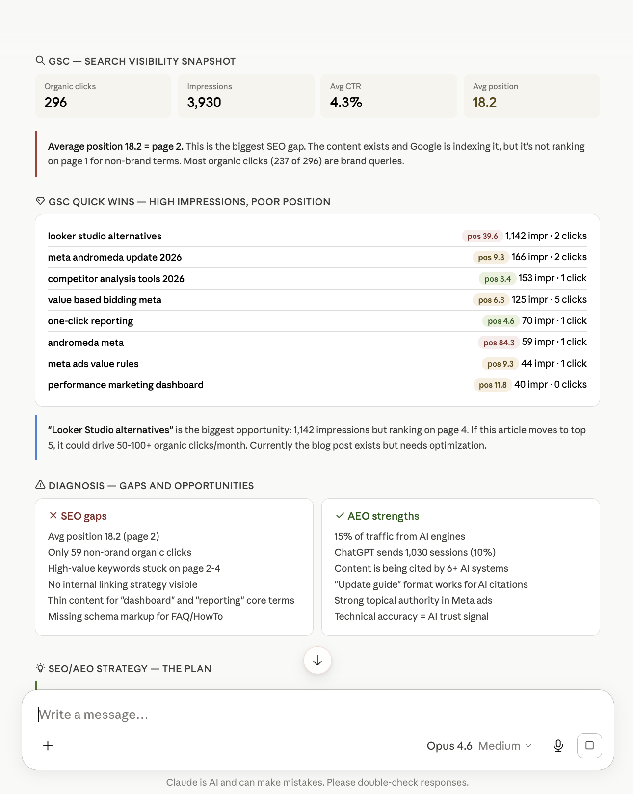 Optimize your SEO and AEO content strategy