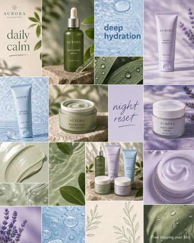 Product collage creative